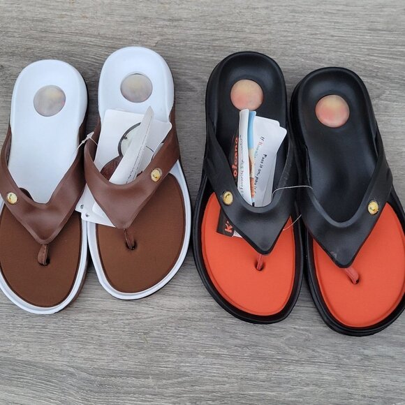 Big Girl Bundle Super Soft Jelly Sandals Sz 6 - Picture 2 of 13